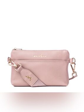 White Elm Skye Sling Crossbody Bag with Gold Hardware -Dusty Rose